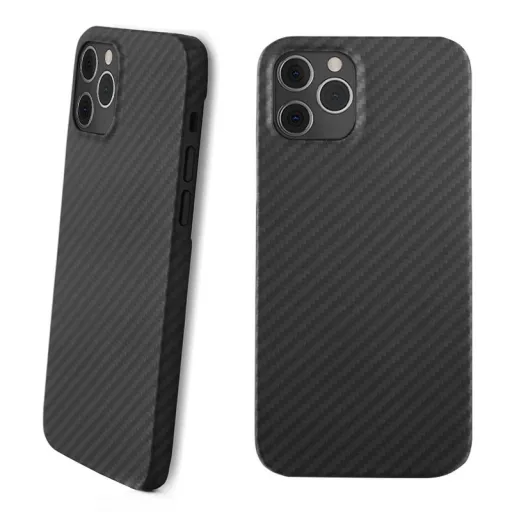 iPhone 13 Pro Max valódi aramid tok fekete