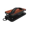 iPhone 12 / 12 Pro Diesel Utility Twill Handstrap tok pánttal fekete/ narancssárga - 2. kép
