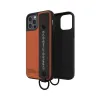 iPhone 12 / 12 Pro Diesel Utility Twill Handstrap tok pánttal fekete/ narancssárga - 3. kép