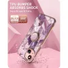 iPhone 13 Supcase IBLSN Cosmo Snap márvány mintás tok lila - 3. kép