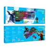 Hoco RGB Gamer vezetékes billentyűzet és egér fekete - ENG kiosztással - 1. kép