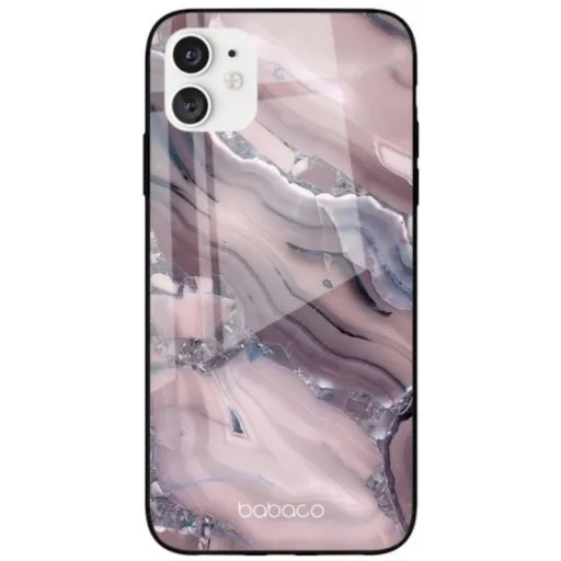 iPhone XS Babaco Abstrakt Glass tok lila iPhone XS Babaco Abstrakt Glass tok lila