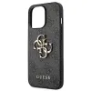 iPhone 13 Pro Max Guess GUHCP13X4GMGGR Big Metal Logo tok 4G szürke - 1. kép