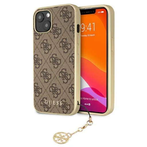 iPhone 13 GUESS GUHCP13MGF4GBR 4G Charms tok barna iPhone 13 GUESS GUHCP13MGF4GBR 4G Charms tok barna