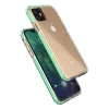 iPhone 11 Spring átlátszó TPU tok színes kerettel sötét kék - 0. kép