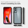 Oneplus Nord 2 5G Spigen Ultra Hybrid tok matt fekete (ACS03664) - 2. kép