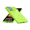 Samsung A22 4G Mercury Jelly szilikon tok lime - 0. kép