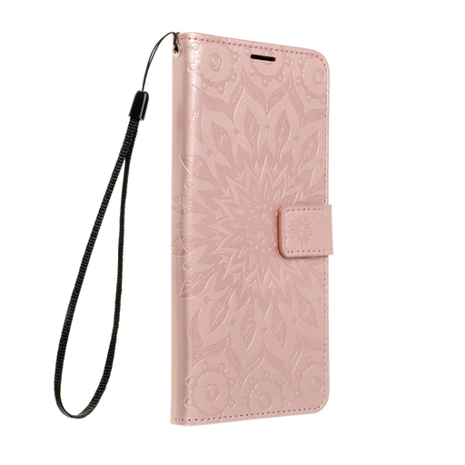 Samsung S21 FE Forcell Mezzo fliptok Mandala, rose gold Samsung S21 FE Forcell Mezzo fliptok Mandala, rose gold