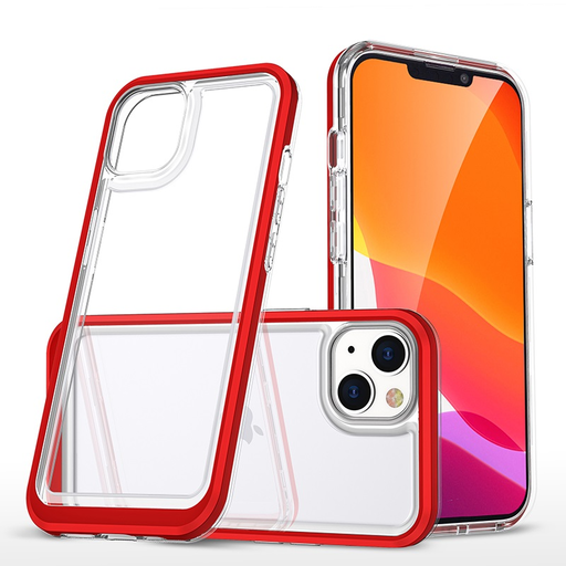 iPhone 13 mini Acrylic hybrid tok piros anti-shock iPhone 13 mini Acrylic hybrid tok piros anti-shock
