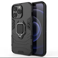 iPhone 13 Pro Ring Armor tok kihajtható támasszal fekete