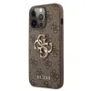 iPhone 13 Pro Guess GUHCP13L4GMGBR Big Metal Logo tok 4G barna - 3. kép