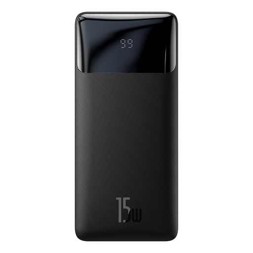 Baseus Bipow Powerbank 30000mAh 2xUSB / 1xUSB Type-C PD3.0 QC3.0 15W fekete (PPDML-K01)