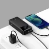 Baseus Bipow Powerbank 30000mAh 2xUSB / 1xUSB Type-C PD3.0 QC3.0 15W fekete (PPDML-K01) - 4. kép