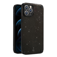 Samsung A22 4G Armor Glitter tok fekete
