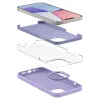 iPhone 13 Pro Spigen Silicone Fit tok lila (ACS03286) - 1. kép