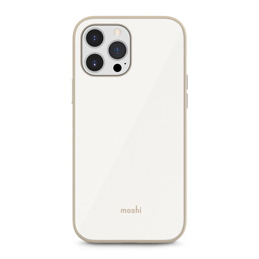 iPhone 13 Pro Max Moshi iGlaze prémium hibrid tok Pearl White iPhone 13 Pro Max Moshi iGlaze prémium hibrid tok Pearl White