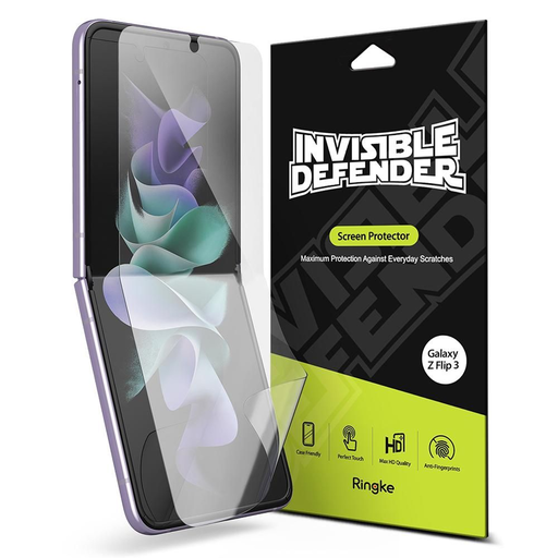 Samsung Galaxy Z Flip 3 Ringke Folia Ochronna 2db kijelzővédő fólia Samsung Galaxy Z Flip 3 Ringke Folia Ochronna 2db kijelzővédő fólia