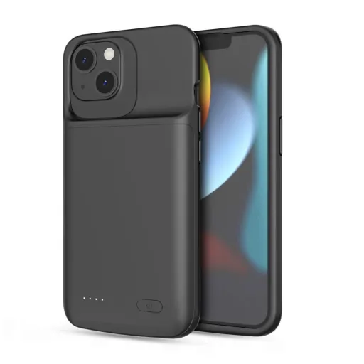 iPhone 13 / 13 Pro Tech-Protect Powercase tok 4800 mAh akkumulátorral fekete