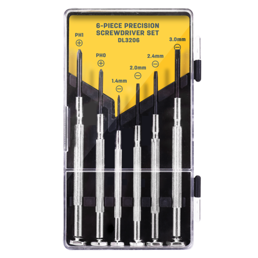Deli Tools EDL3206 precíziós csavarhúzó készlet 6db-os