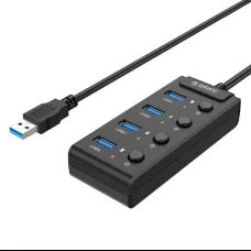 Orico USB 3.0 elosztó 4x HUB (fekete)