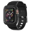 Apple Watch 4/5/6/7/8/SE (42/44/45mm) Spigen Rugged Armor Pro szíj és tok fekete - 0. kép