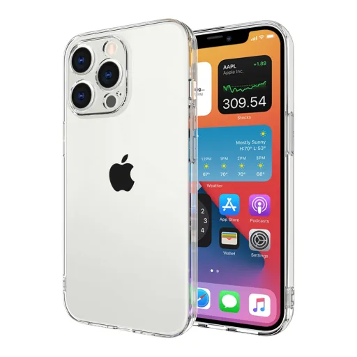 iPhone 13 Pro Max átlátszó szilikon tok 2mm iPhone 13 Pro Max átlátszó szilikon tok 2mm