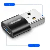 Joyroom Adapter USB-A - USB Type C fekete (S-H152) - 4. kép