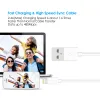 Choetech MFI USB - Lightning töltő kábel 1.2m white - 3. kép