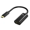 Choetech Egyirányú kábel adapter USB Type-C - Thunderbolt 3 (kimenet) - HDMI 2.0 4K@60Hz (aljzat) fekete (HUB-H04BK) - 2. kép