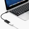 Choetech Egyirányú kábel adapter USB Type-C - Thunderbolt 3 (kimenet) - HDMI 2.0 4K@60Hz (aljzat) fekete (HUB-H04BK) - 3. kép