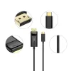 Choetech Egyirányú USB Type-C - Display Port 4K 1.8m fekete (XCP-1801BK) - 2. kép