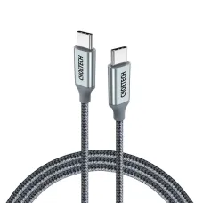 Choetech USB Type C - USB Type C kábel 5A 100W PD 480Mbps 1.8m szürke (XCC-1002-GY)