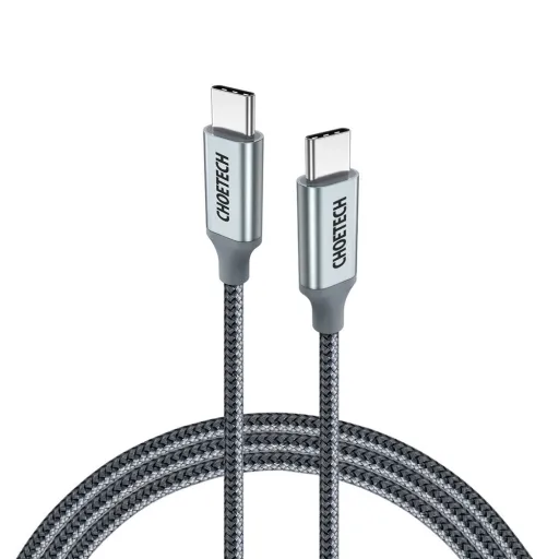 Choetech USB Type C - USB Type C kábel 5A 100W PD 480Mbps 1.8m szürke (XCC-1002-GY)