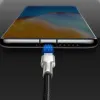 Baseus Cafule Series Metal USB - USB Type-C 66W kábel 1m fekete (CAKF000101) - 2. kép