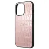 iPhone 13 Pro Guess GUHCP13LPCRBPI Croco tok pink - 2. kép