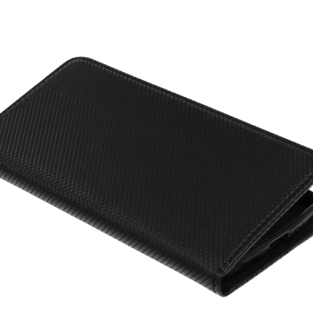 Samsung Galaxy S9+ Plus mágneses fliptok fekete - 7