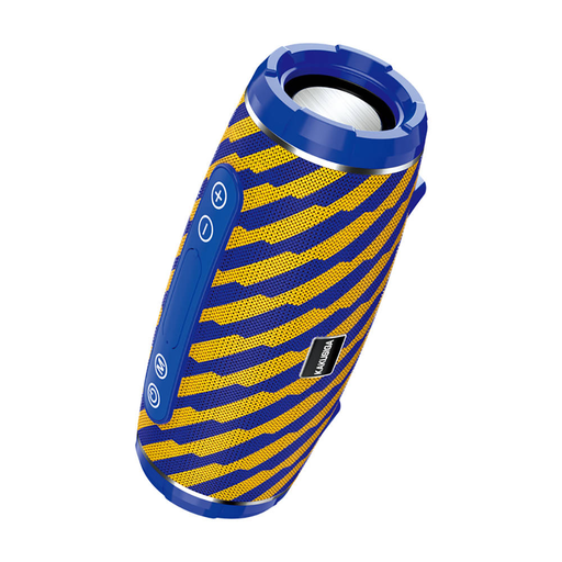 Bluetooth 5.0 KAKU Sports Bluetooth hangszóró (KSC-600) kék - citromsárga