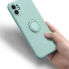 iPhone 11 Pro Vennus Silicone Ring tok világos rózsaszín - 4. kép