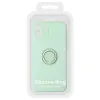 iPhone 12 Pro Vennus Silicone Ring tok menta színű - 3. kép