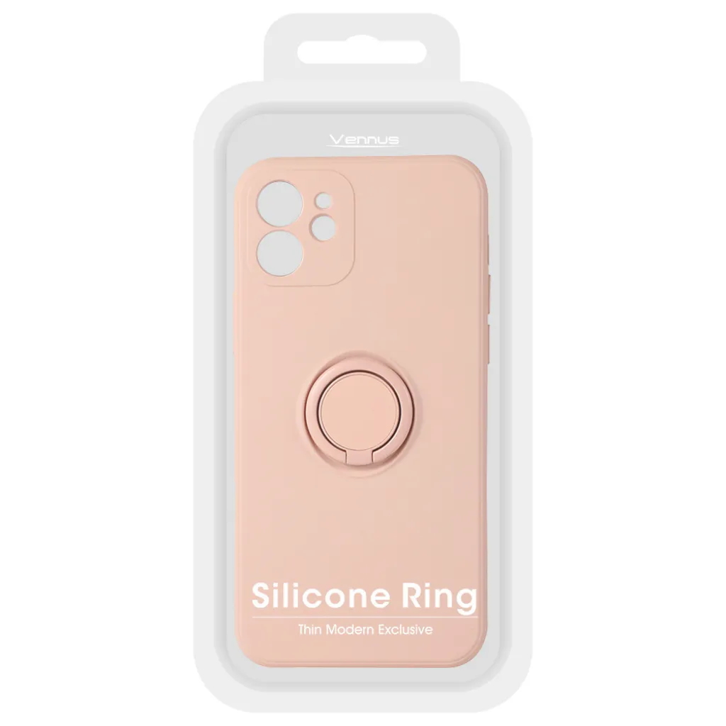 Xiaomi Mi 11 Pro Vennus Silicone Ring tok világos rózsaszín - 8