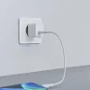 Acefast Fali hálózati töltő USB Type-C PD 20W 2,4A fekete - 1. kép