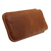 iPhone 13/13 Pro / 12/12 Pro Nexeri Leather Pocket bőr tok XL barna - 1. kép