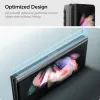 Samsung Galaxy Z Fold 3 Spigen Glass FC üvegfólia fekete - 1. kép