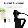 1080p HD webkamera USB 2.0 mikrofonnal - 4. kép