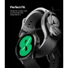 Samsung Galaxy Watch 4 44 mm Ringke Slim tok 2x átlátszó/fekete - 3. kép