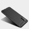 Samsung Galaxy A03S Tech-Protect carbon mintájú TPU tok fekete - 1. kép