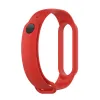 Xiaomi Mi Smart Band 5 / 6 Szilikon óraszíj piros - 0. kép