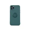 iPhone 13 Szilikon tok hátlapi gyűrűvel forest green - 2. kép