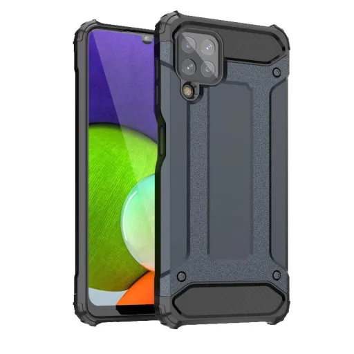 Samsung Galaxy A22 4G Hybrid Armor tok kék