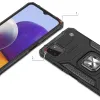 Samsung Galaxy A22 4G Wozinsky Ring Armor Case Kickstand telefontok ezüst - 1. kép